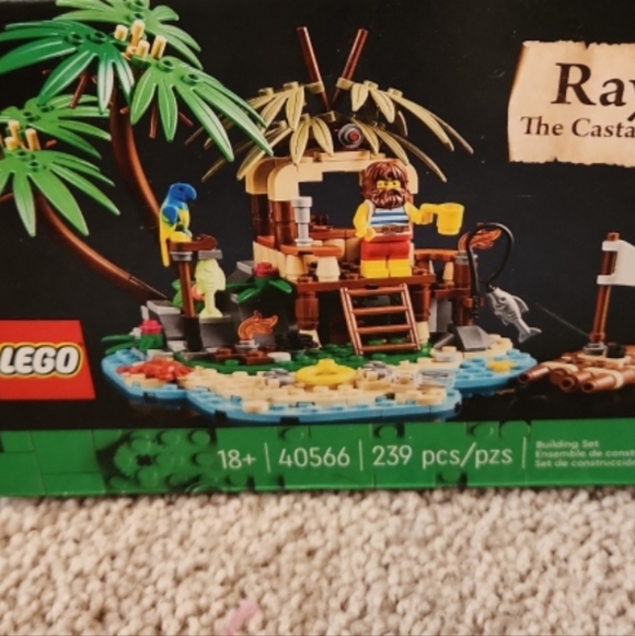 New Lego ray the castaway tropical exotic island pirate like set 40566 - Picture 6 of 6